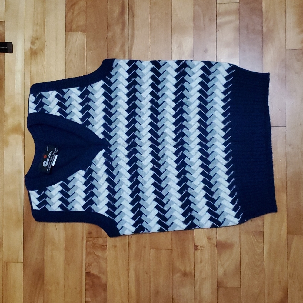 Vintage vest v-neck